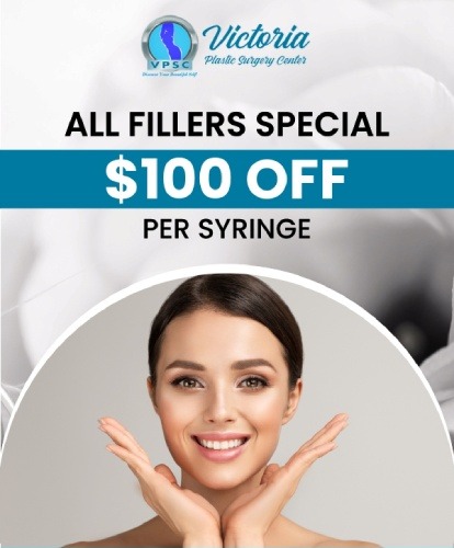 Are you looking for a treatment that helps you get younger-looking skin? Victoria Plastic Surgery Center offers botox and fillers to reduce wrinkles and fine lines. Meet Dr. Suh at our plastic surgery center and treat your skin with our dermal filler and botox treatments. For more information, please contact us or book an appointment online. We are conveniently located at 8503 Arlington Blvd #130 Fairfax, VA 22031.
